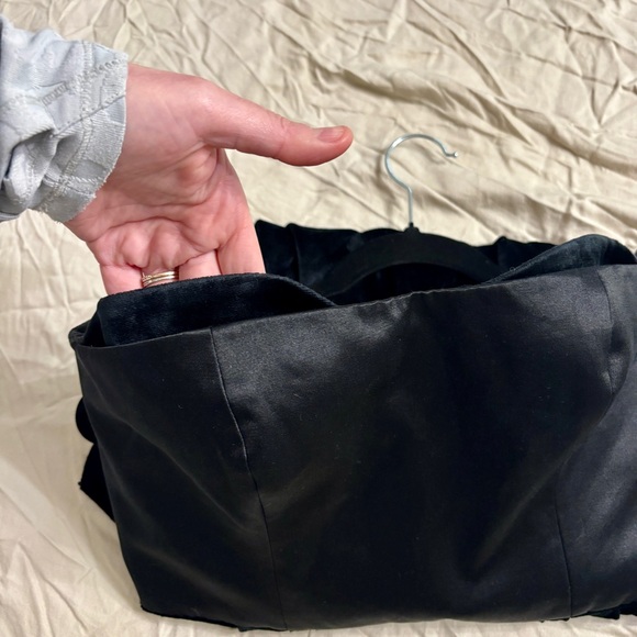 Juicy Couture Strapless Dress with Built-In Corset in Black - Picture 6 of 14